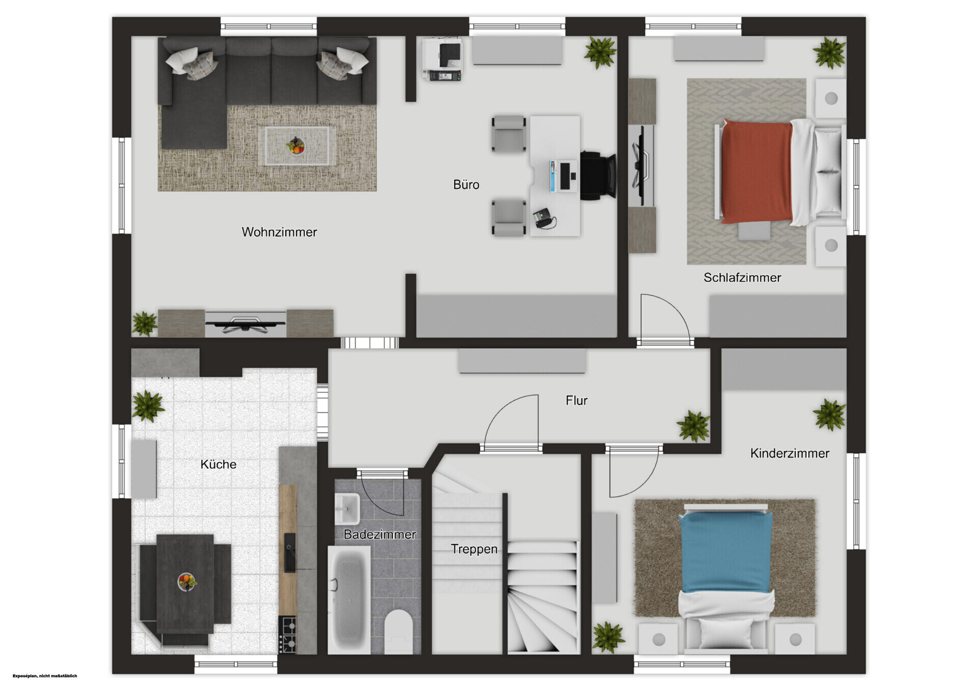 Hochparterre / 1. OG