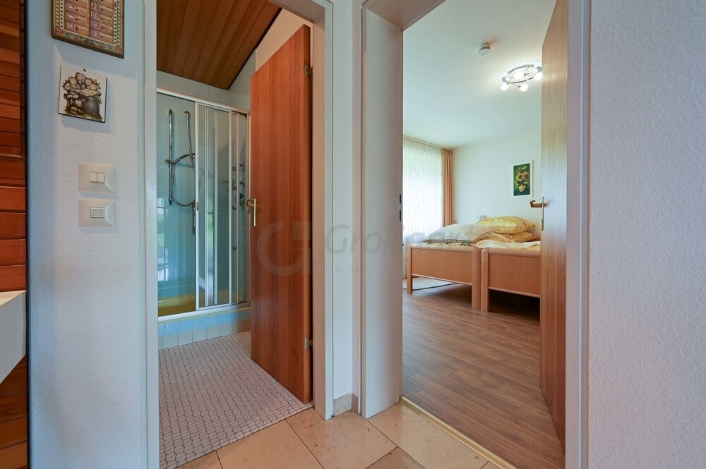 Blick zum Schlafzimmer aus Diele