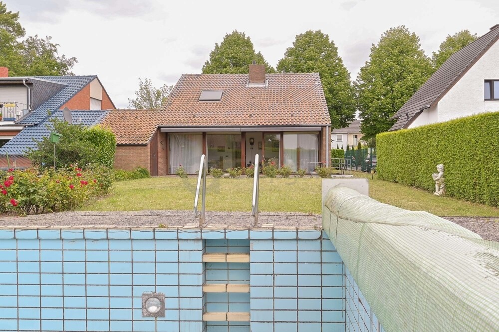 Blick vom Pool