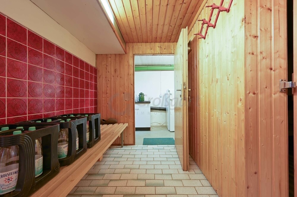 Zugang zur Werkstatt im Keller