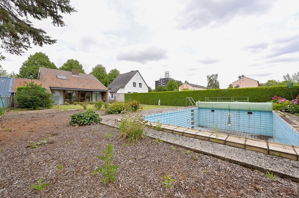 Blick aus Garten