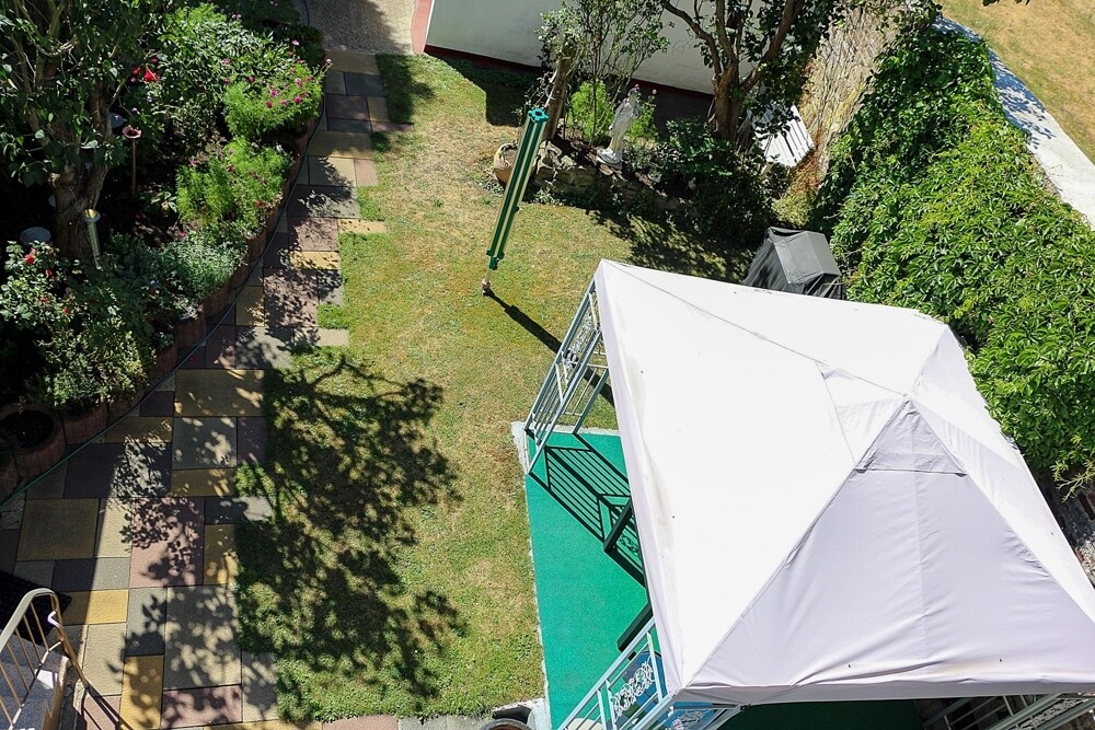 Blick von Balkon