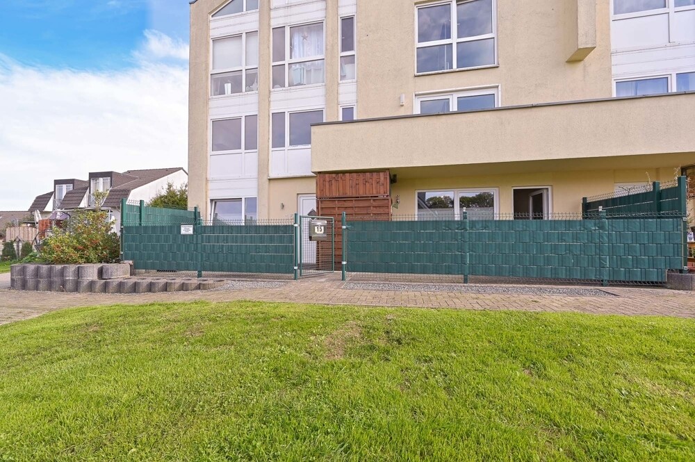 Blick zur Wohnung