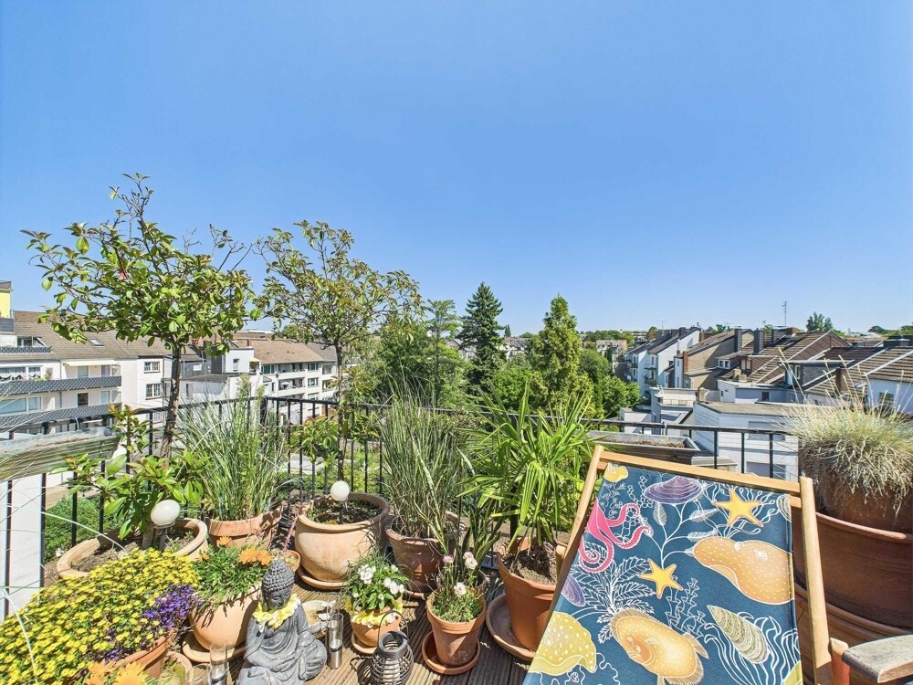 Blick von Dachterrasse