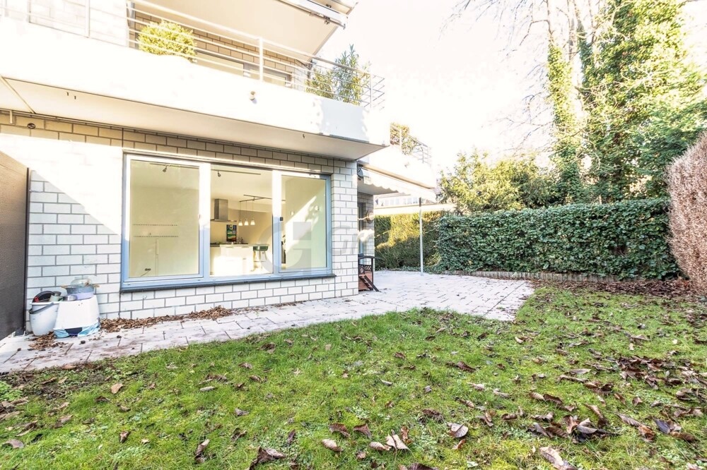 Blick aus Garten