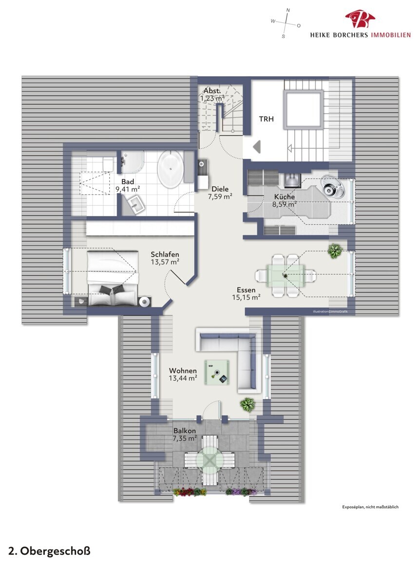 Grundriss - 2. OG