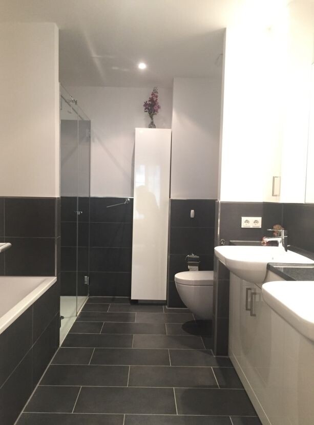 Bad en suite, Wanne, Dusche