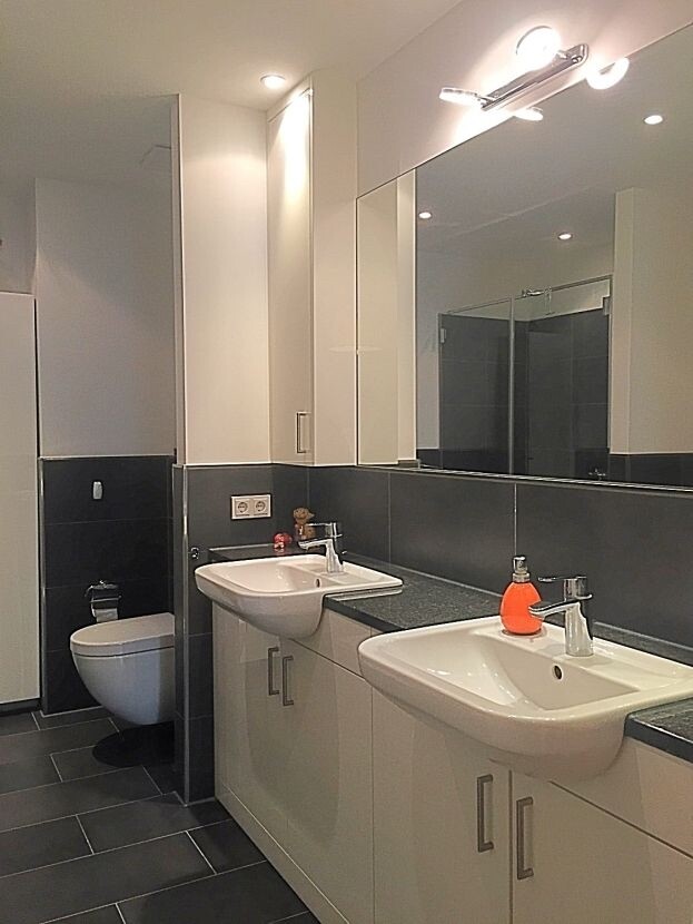Bad en suite, Wanne, Dusche