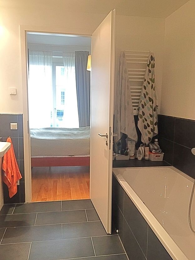 Bad en suite, Wanne, Dusche