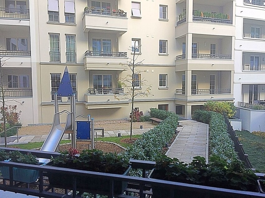 Innenhof-Balkon 