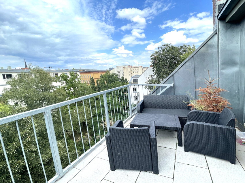 Dachterrasse mit Ausblick