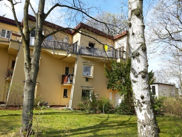 Rückansicht Gebäude