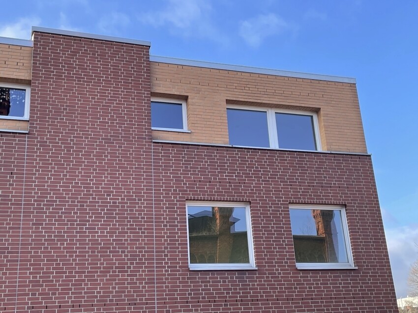 Gartenansicht Vorderseite Gebäude