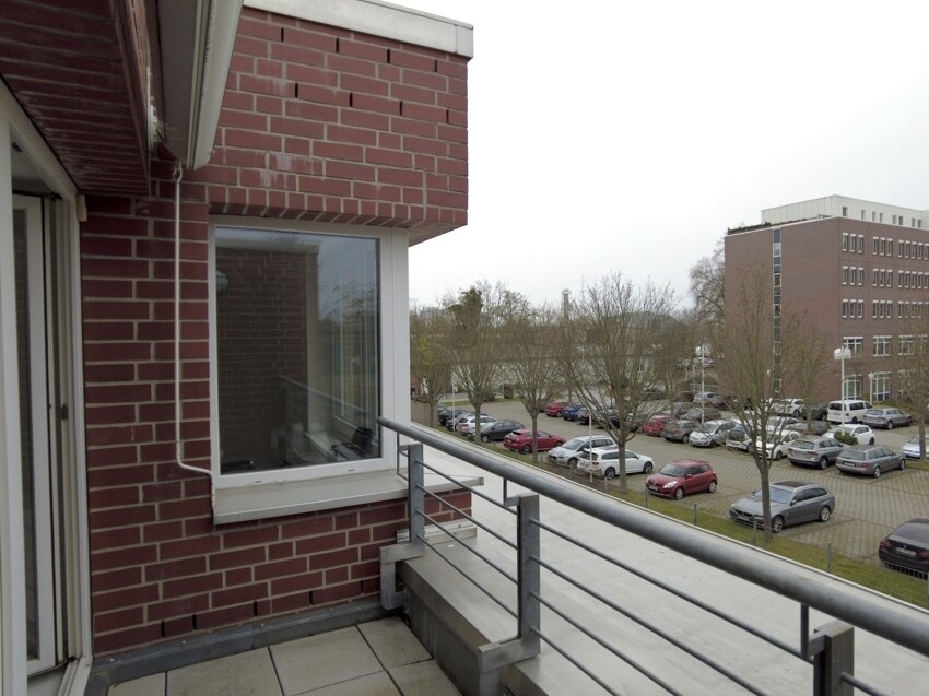 Blick vom Balkon