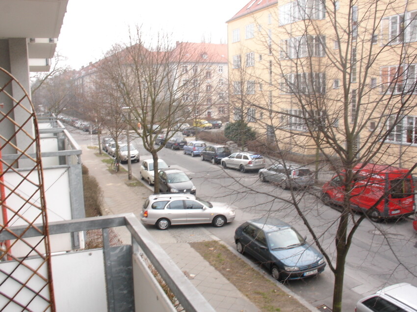 Ausblick vom Balkon