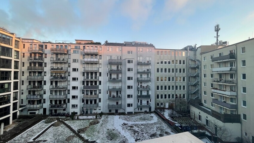 Ausblick von der Terrasse