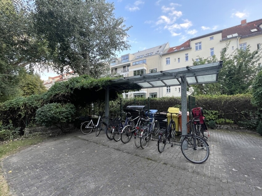 Fahrradständer außen