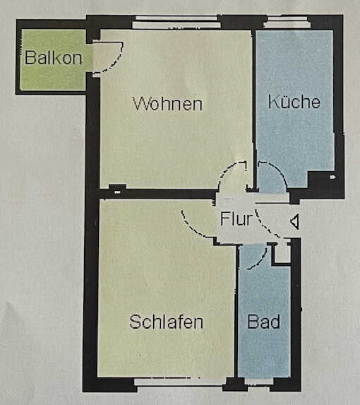 Grundriss Steglitzer Damm 20d_