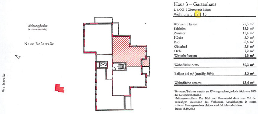 Wohnfläche