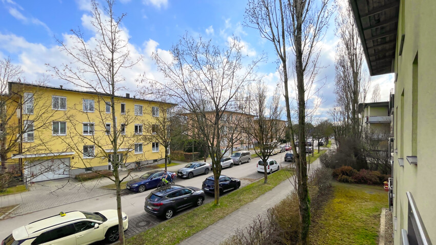 Blick von Balkon