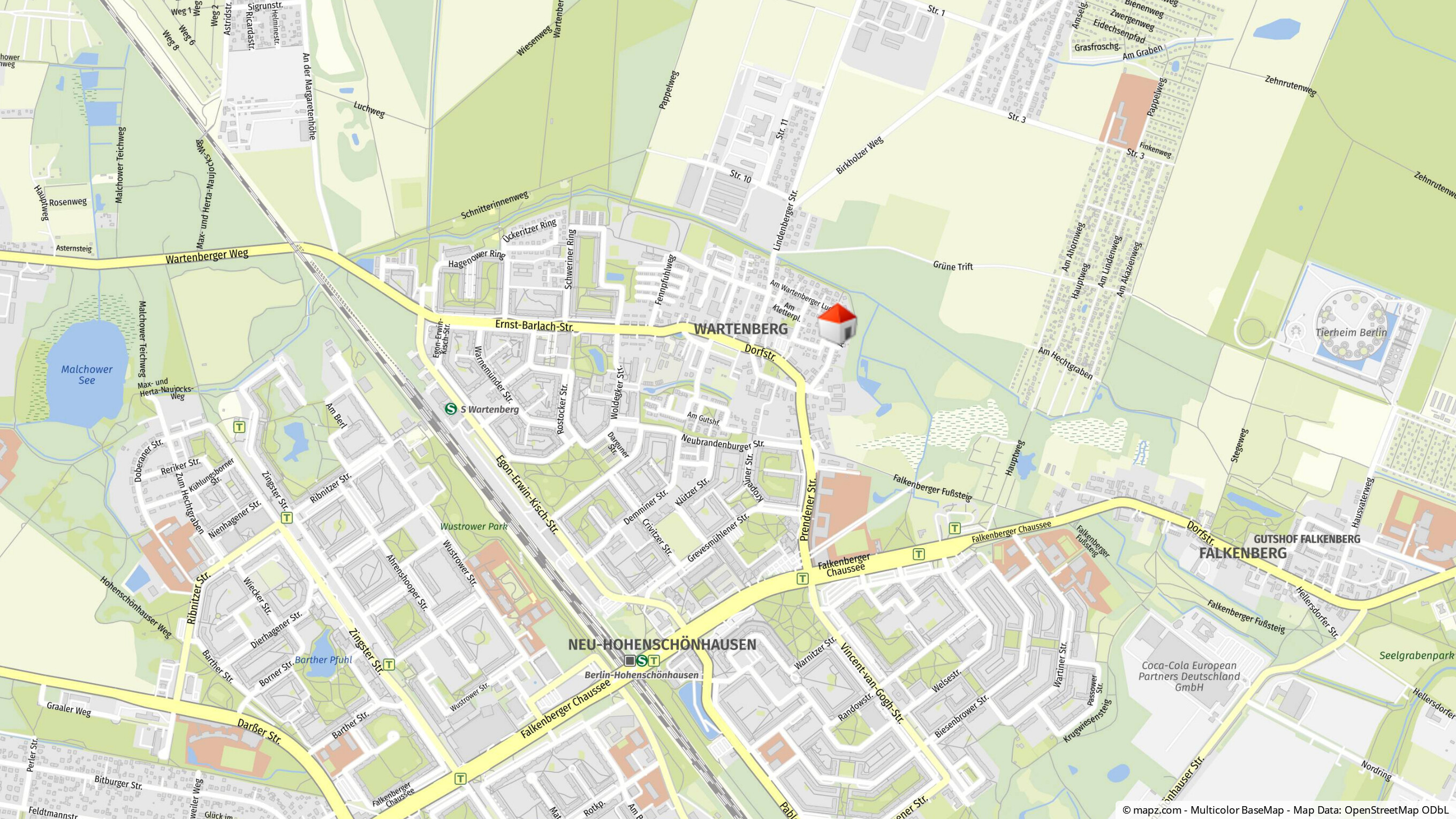 Geolyzer Kartenausschnitt