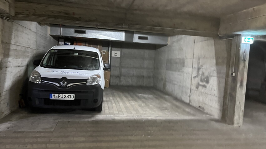 Garage, aktuelle Aufnahme