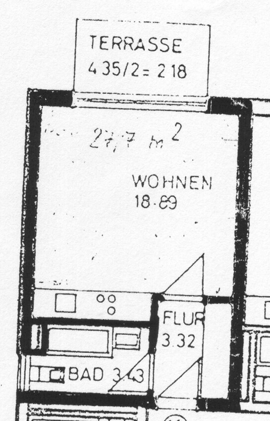 Grundriss Platanenstr., Großhadern