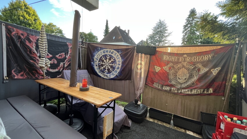 Terrasse aktueller Mieter