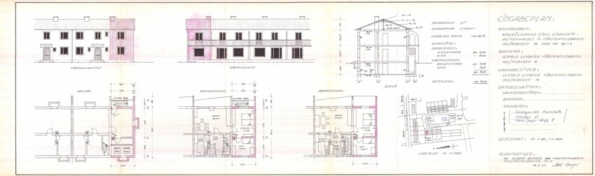 Grundrisse und Ansichten von 1966 - REH FFB Ausjagbogen 12_0001