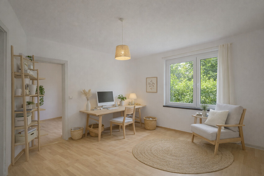 Arbeitszimmer im EG