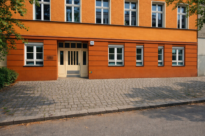 Straßenansicht der Wohnung