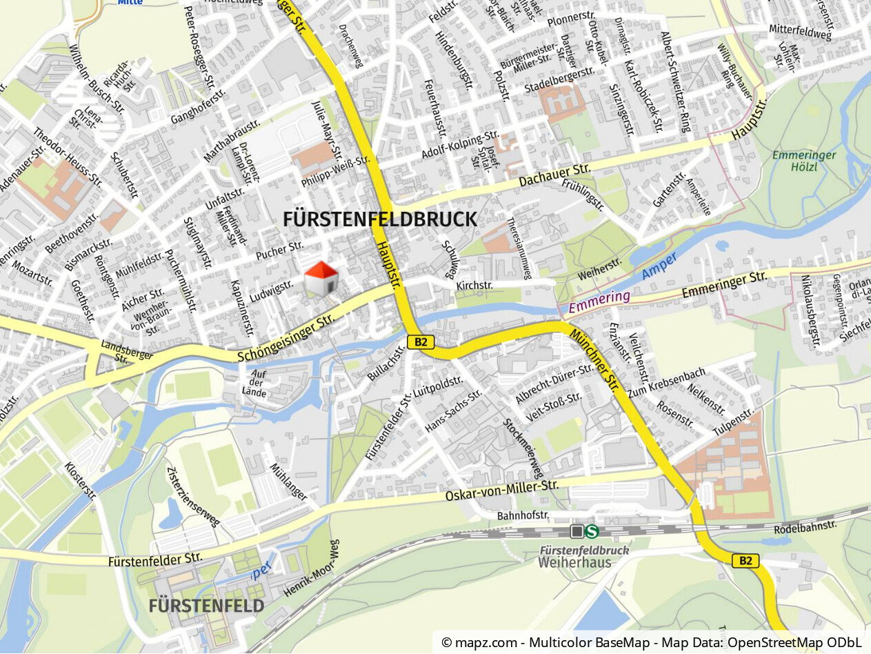 Geolyzer Kartenausschnitt