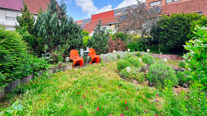 Garten, Hausansicht