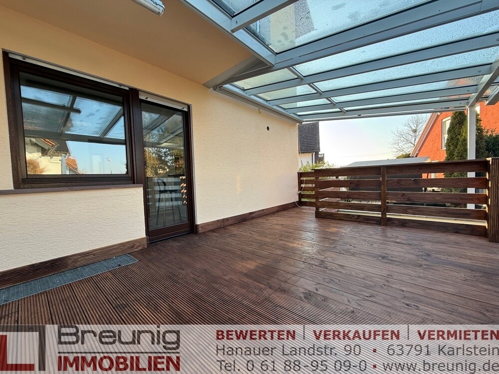 Terrasse Gartenseite