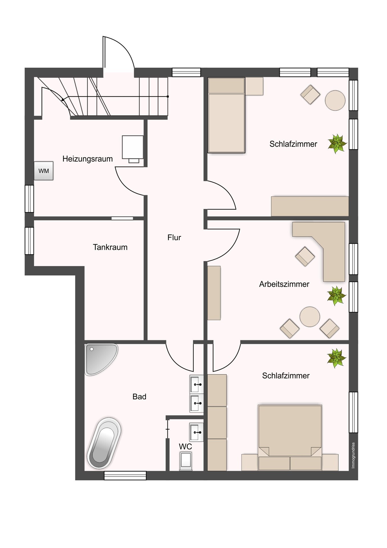 Grundriss Souterrain