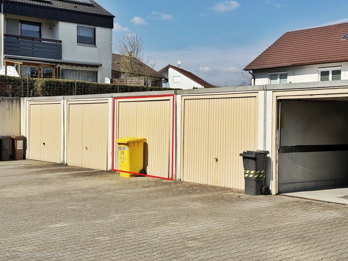 Garage der Wohnung