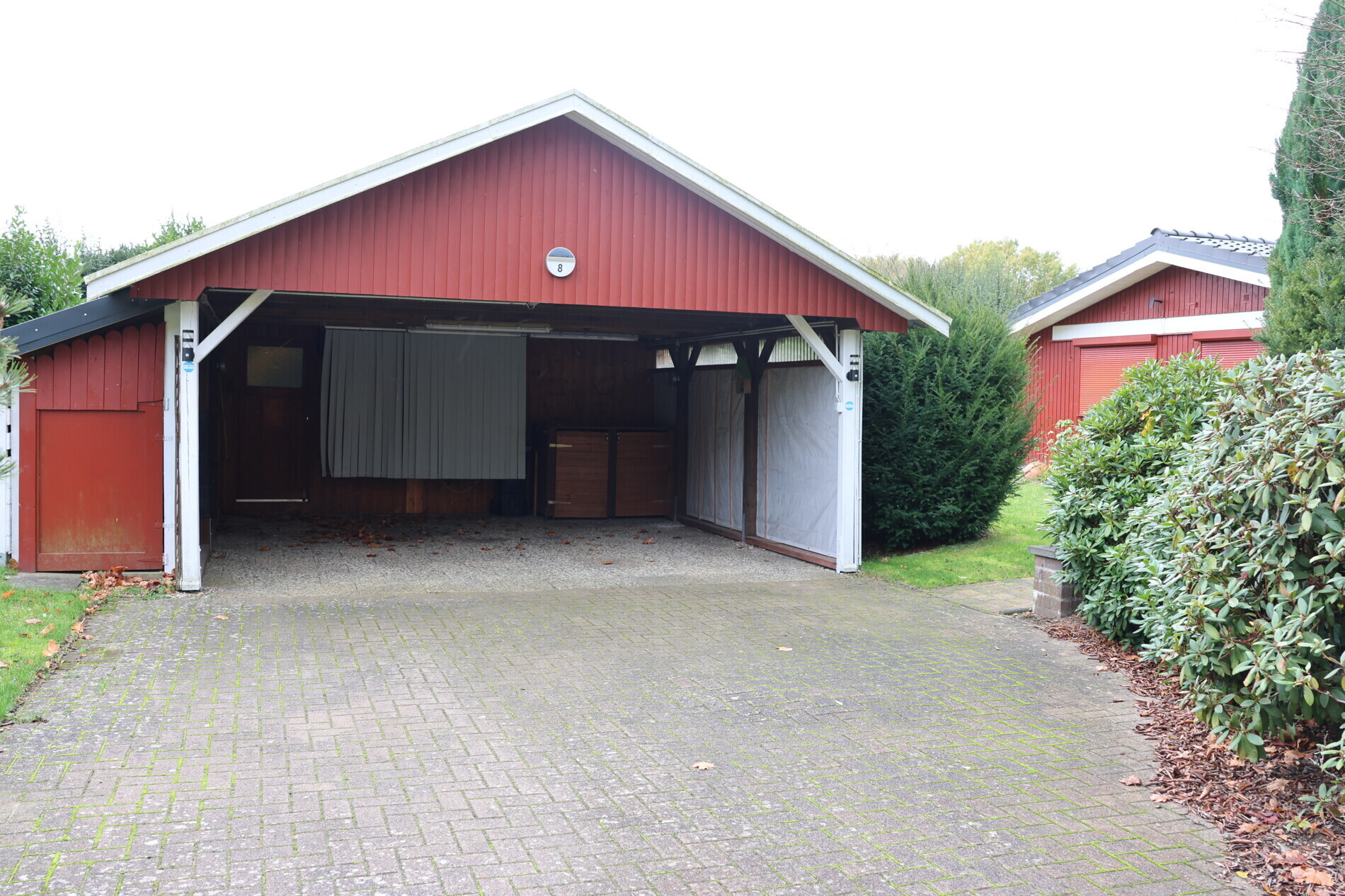 Doppelcarport mit Werkstatt