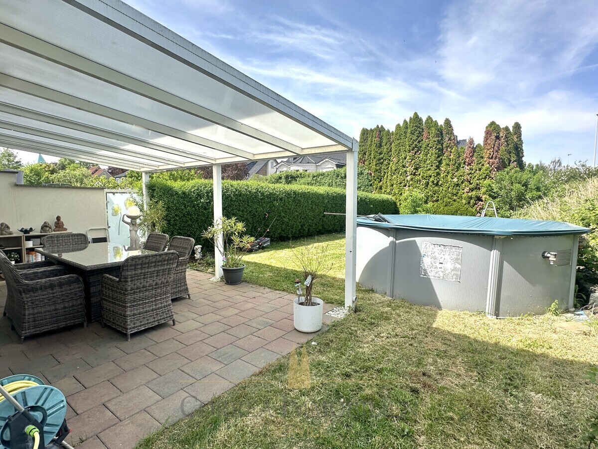 Überdachte Terrasse 