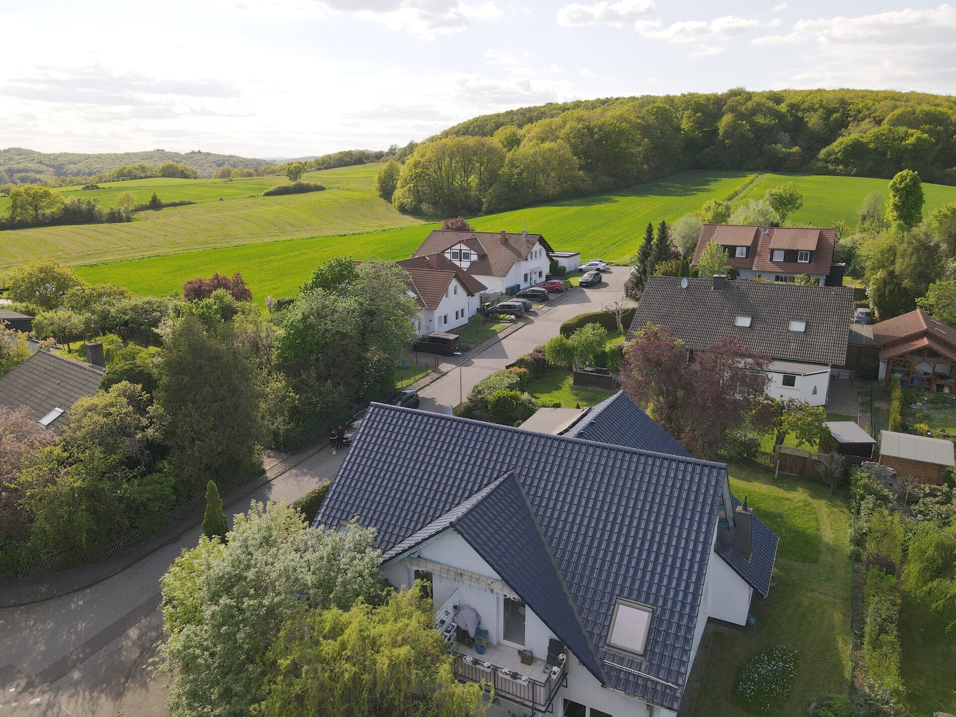 Umgebung mit Blick aufs Haus