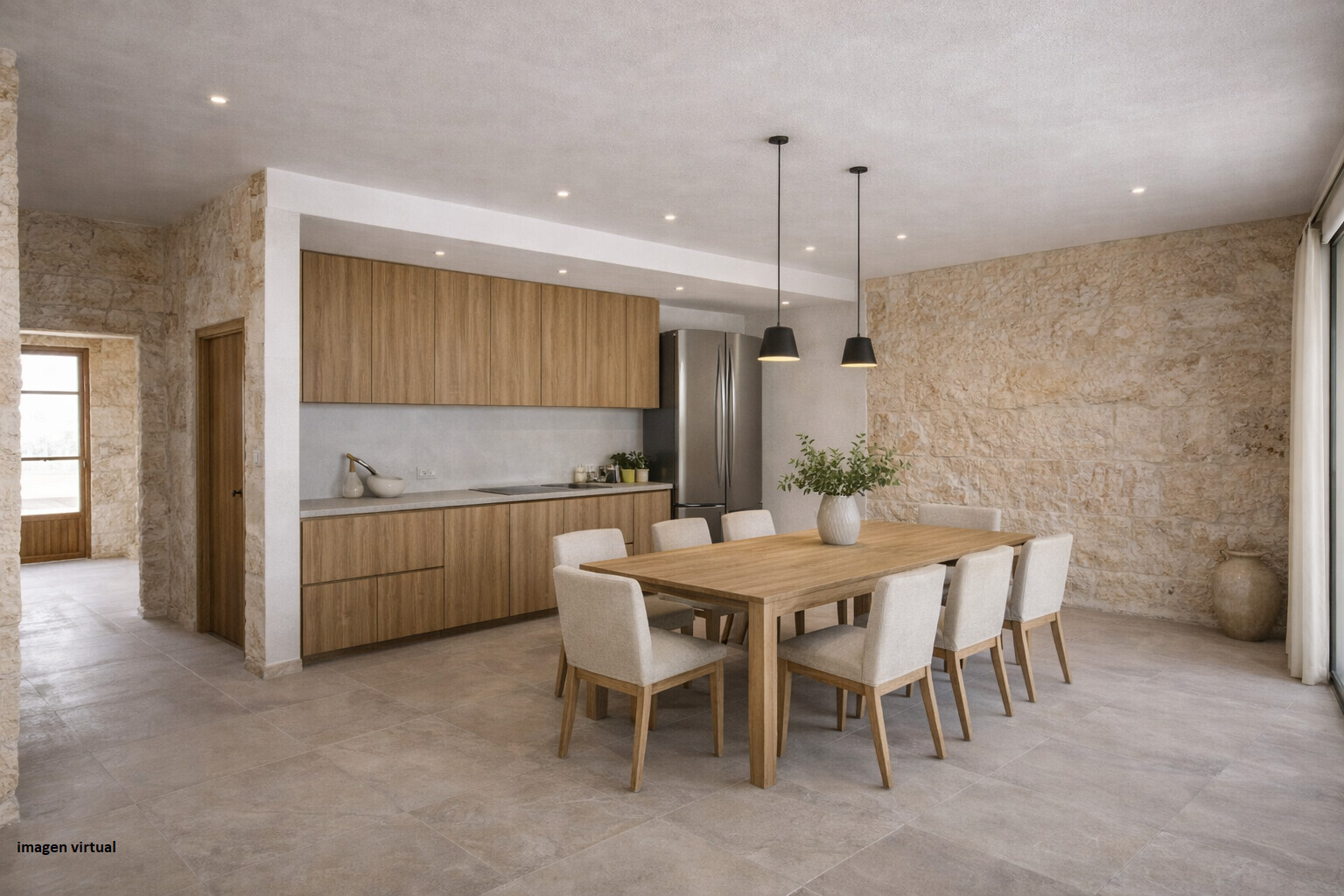 render cocina