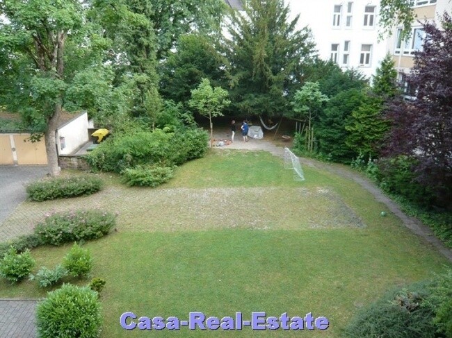 Blick vom Balkon