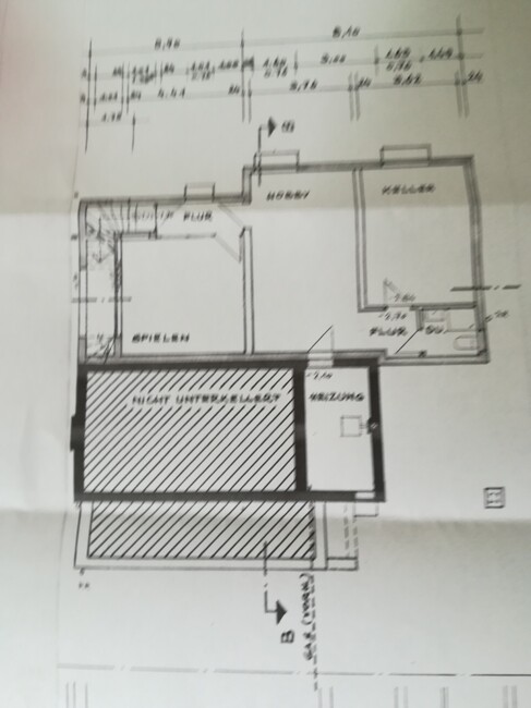 Grundriss Untergeschoß