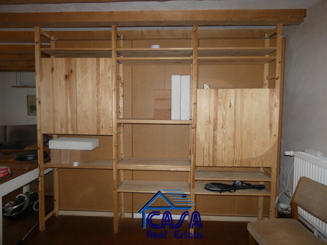 Einbauschrank Naturholz