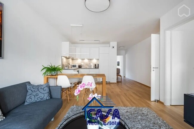 Wohnzimmer offen zur Küche