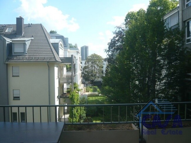 Ausblick vom Balkon