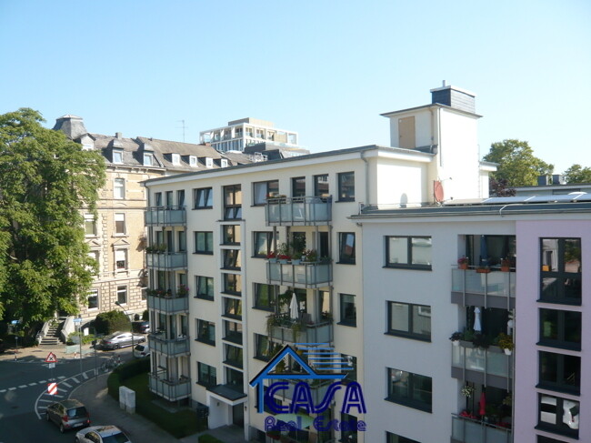 Blick aus dem Fenster