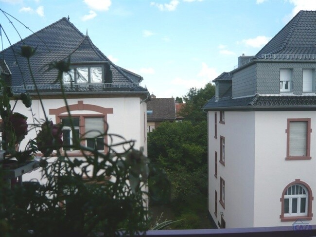 Blick von der vorderen Loggia
