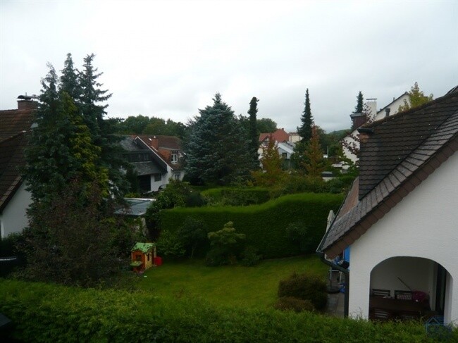 Blick vom Balkon