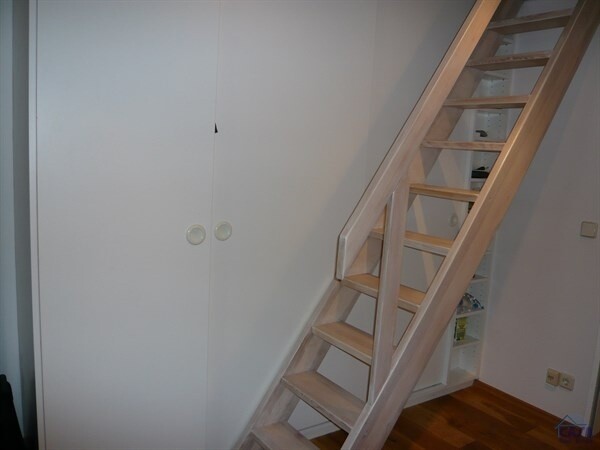 Treppe zum Schlafzimmer