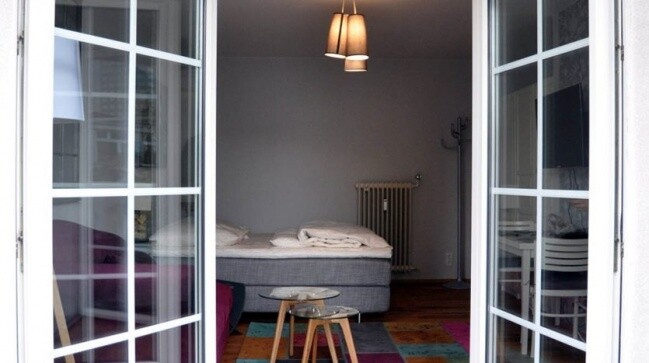 Blick in das Zimmer